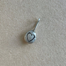 Load image into Gallery viewer, OOAK Lady bug #2 sterling silver pendant/charm