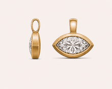 Load image into Gallery viewer, Custom Marquise Diamond Pendant Deposit for Jill