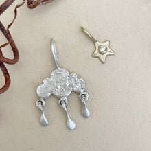 Load image into Gallery viewer, Star charm 10kt solid yellow gold pendant/charm