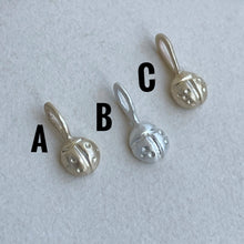 Load image into Gallery viewer, OOAK - 10kt yellow gold/sterling silver ladybug charms
