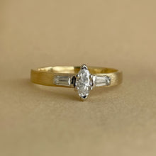 Load image into Gallery viewer, Sierra Dawn – Handcrafted Two-Tone Engagement Ring