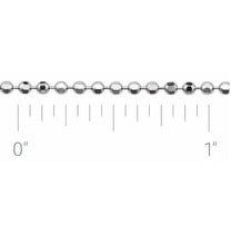 Load image into Gallery viewer, Custom 1.8mm Diamond-Cut Bead Chain – 14kt White Gold (16”) – Reserved for Alychia