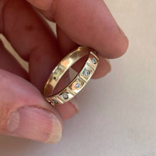 Load image into Gallery viewer, Dual ring - 10kt yellow gold, 14kt yellow gold