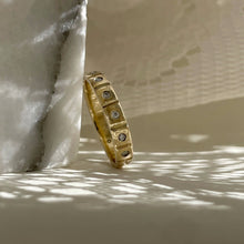 Load image into Gallery viewer, Dual ring - 10kt yellow gold, 14kt yellow gold
