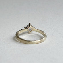 Load image into Gallery viewer, North Star – Handcrafted Pavé Engagement Ring