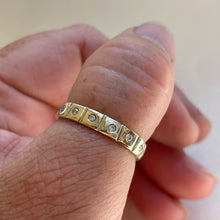 Load image into Gallery viewer, Dual ring - 10kt yellow gold, 14kt yellow gold