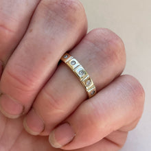 Load image into Gallery viewer, Dual ring - 10kt yellow gold, 14kt yellow gold