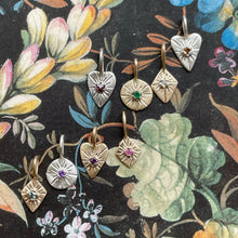 Load image into Gallery viewer, Sale - OOAK round amethyst sterling silver pendant/charm