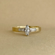 Load image into Gallery viewer, Sierra Dawn – Handcrafted Two-Tone Engagement Ring