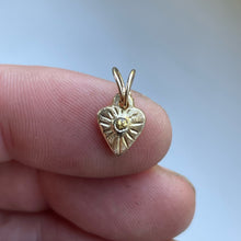 Load image into Gallery viewer, July - OOAK yellow gold yellow sapphire
