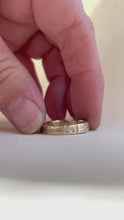 Load and play video in Gallery viewer, Dual ring - 10kt yellow gold, 14kt yellow gold