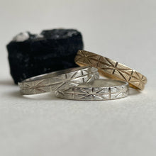 Load image into Gallery viewer, Geometric Male Engagement - 4mm - white gold - 10kt