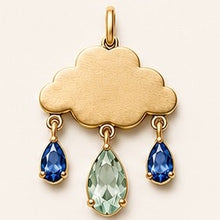 Load image into Gallery viewer, Ocean Breeze Cloud Charm – Custom Deposit for Nikki
