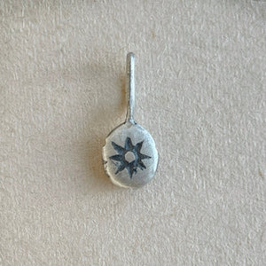 OOAK Lady bug #1 sterling silver pendant/charm