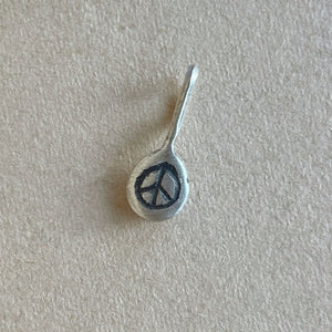 OOAK Lady bug #3 sterling silver pendant/charm