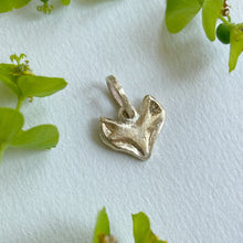 Load image into Gallery viewer, June - OOAK yellow gold fox pendant
