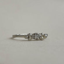 Load image into Gallery viewer, OOAK - Anne in white gold - marquise white sapphire

