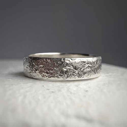925 - Hammered wedding band - rustic sterling silver wedding band - Wedding band - Men’s wedding bands - Rustic wedding ring